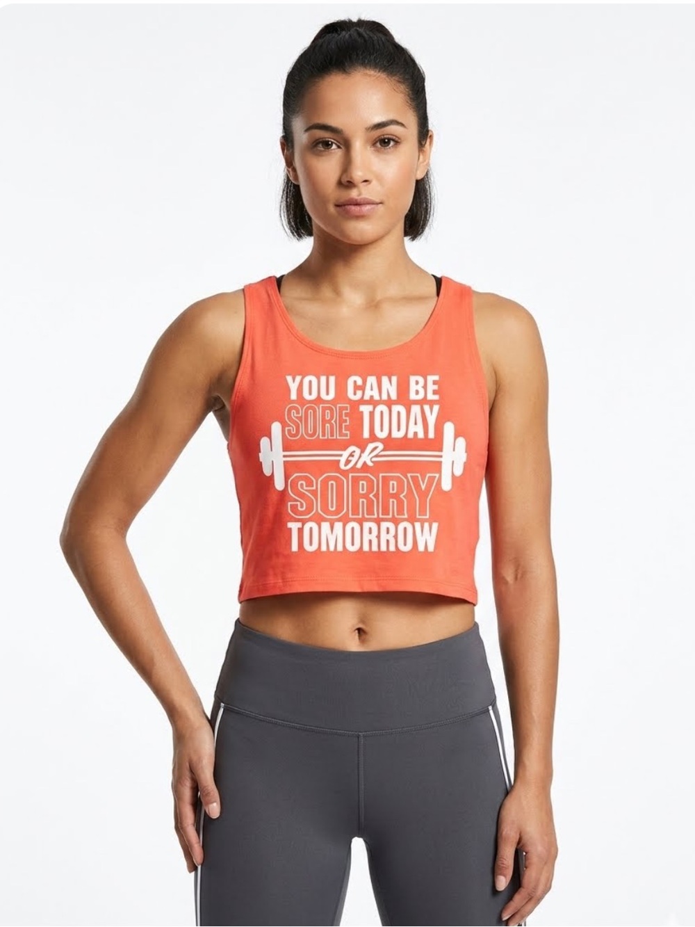 Cropped workout tank 💪